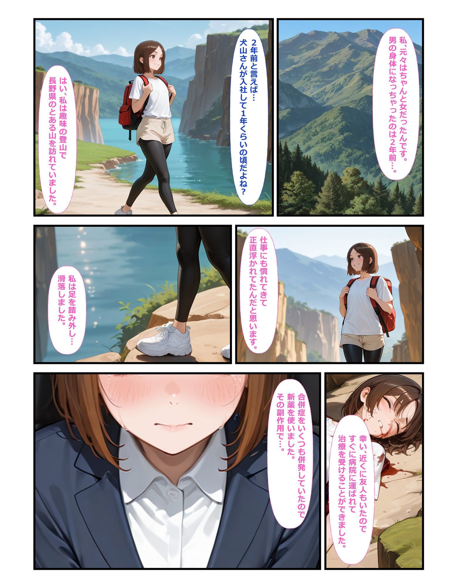 部下の犬山さん♀が職場でオナニー♂してた サンプル画像 5