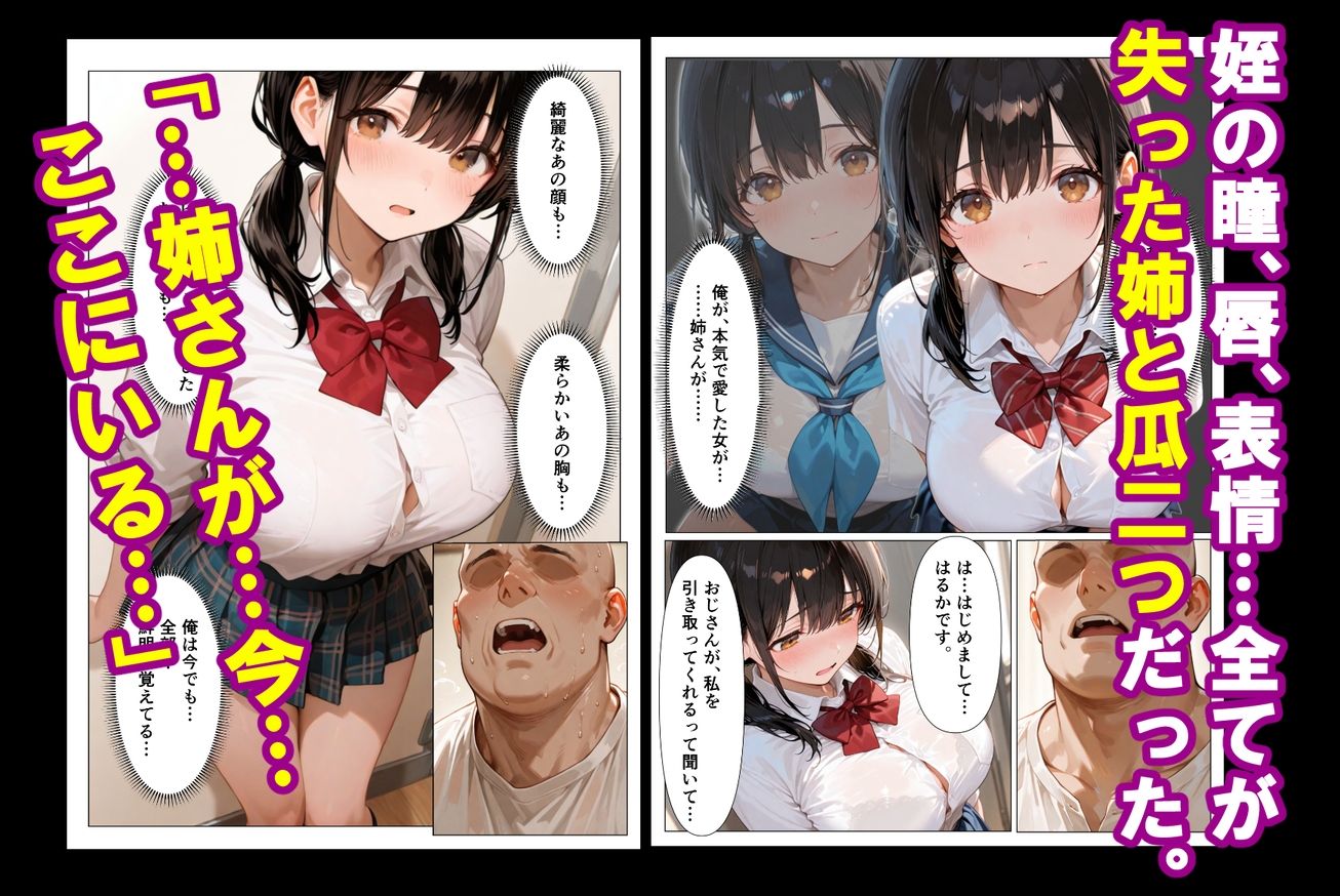 実姉を奪い損ねた男が、姉にそっくりな姪に、執着の精子をどろどろと注ぎ込む話 サンプル画像 6
