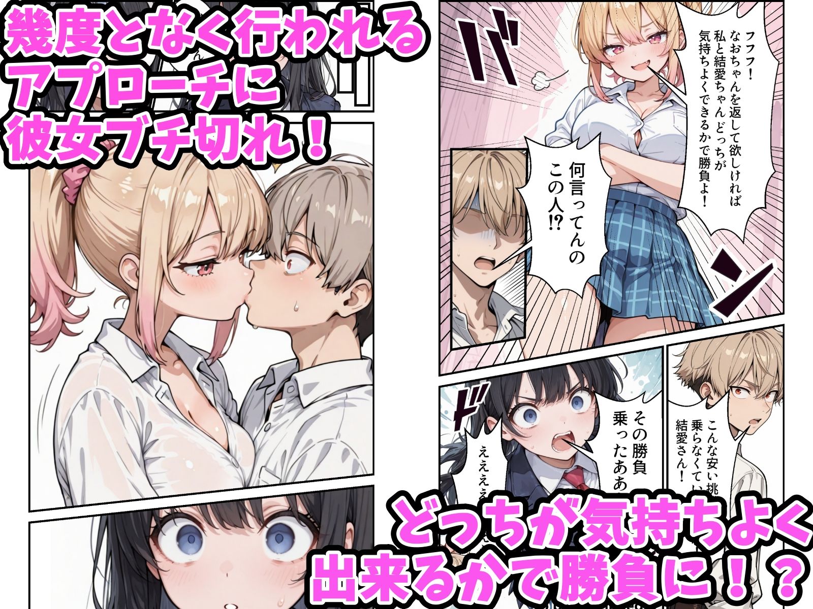 俺の彼女と彼女の姉が全力で搾り取ろうとする話 サンプル画像 3