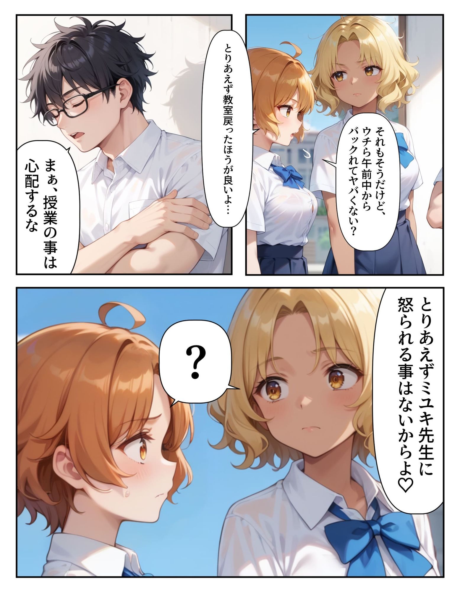 腕時計のリューズを引っ張ったら時間が停止!?好き放題に女子生徒にイタズラした話2 サンプル画像 3