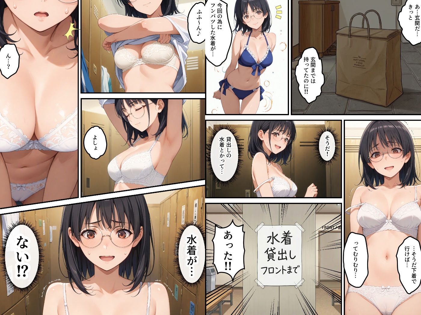 社員旅行でヌーディストビーチってバカなのか!?ー完璧新人ちゃんの失敗プラン! サンプル画像 3