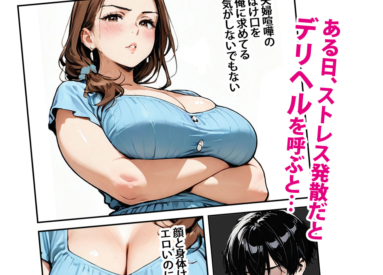 デリヘル呼んだら義母が来た サンプル画像 3