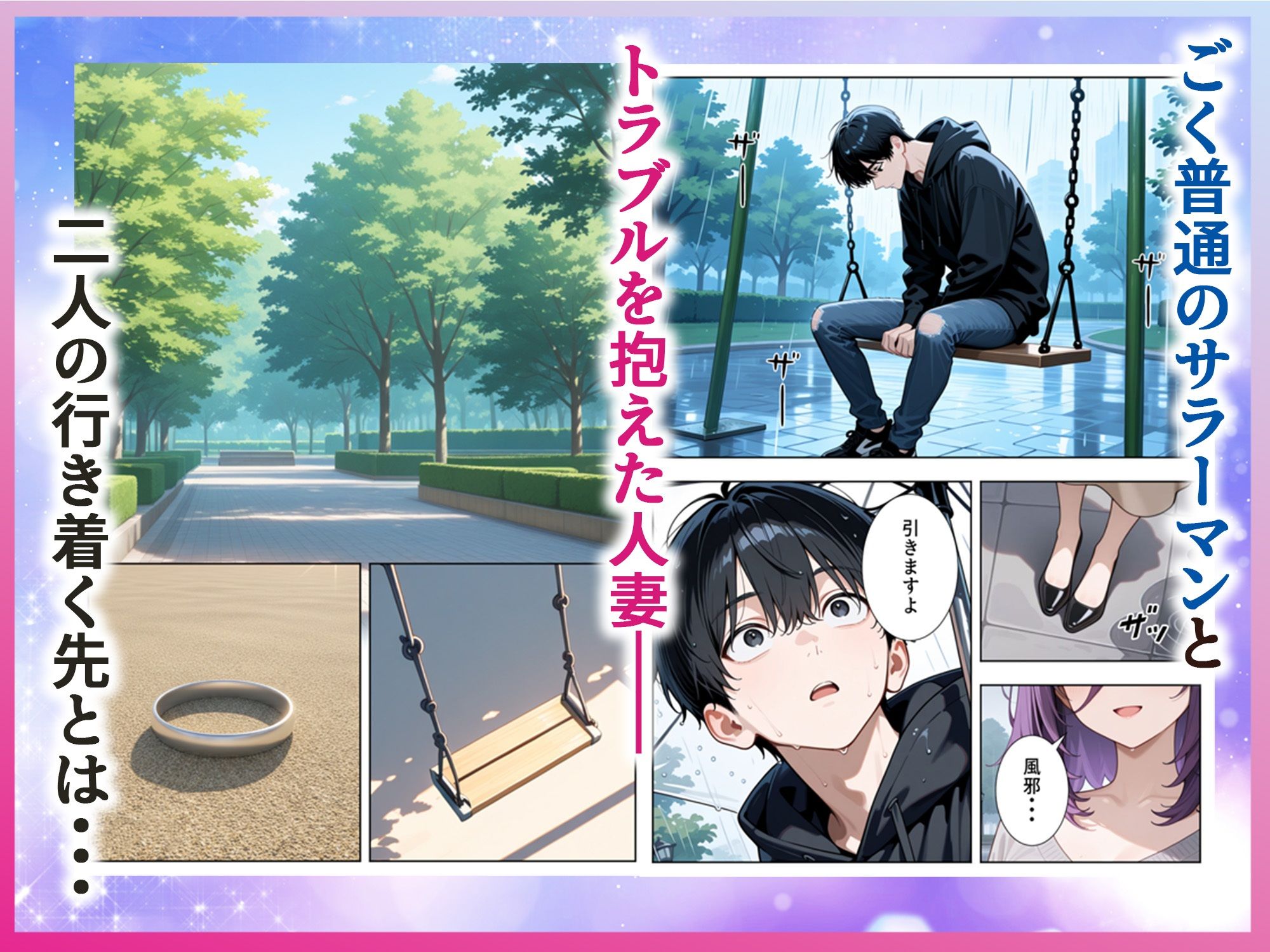 雨の日に出会った人妻とイチャらぶSEXするまで サンプル画像 10