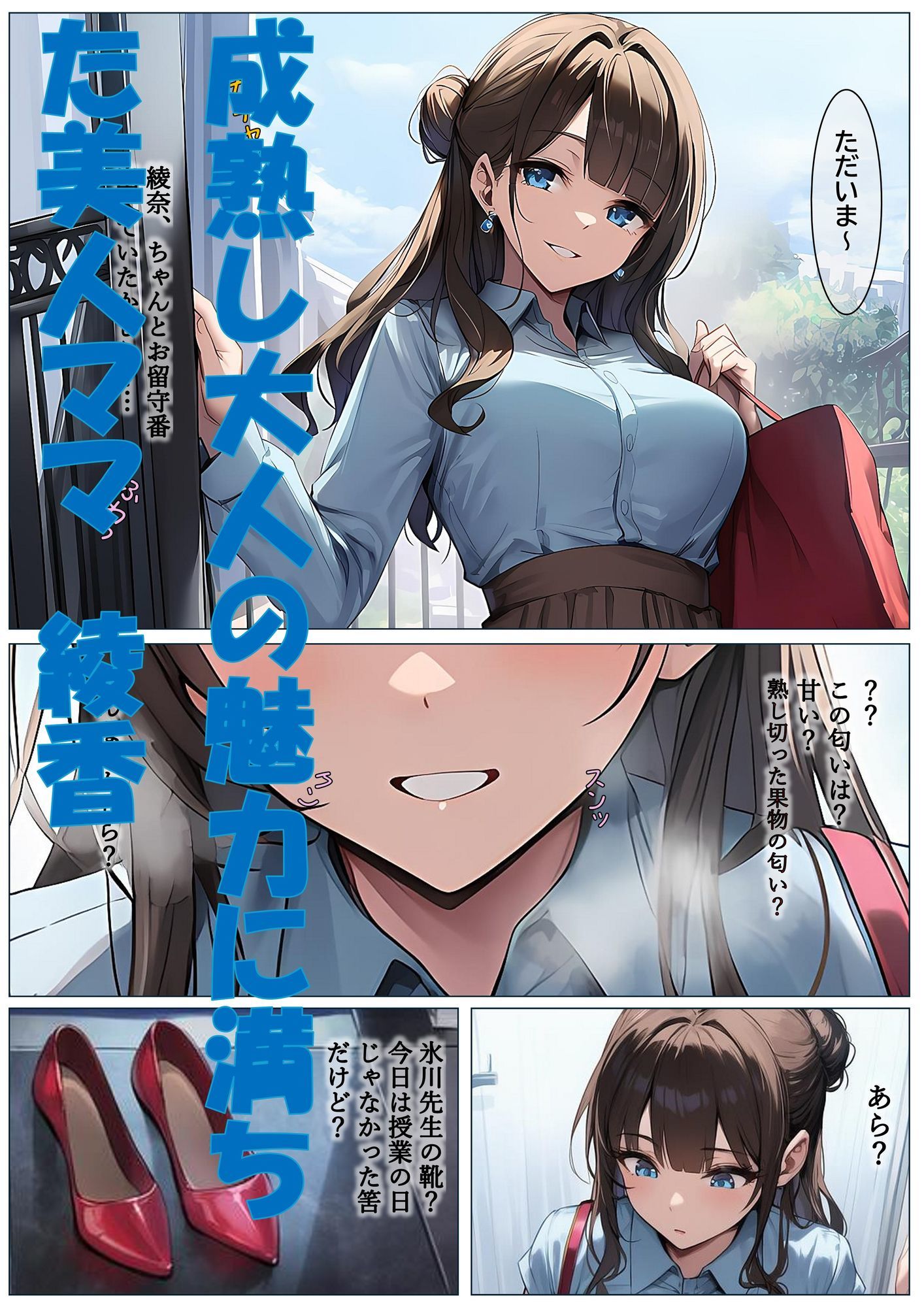 その男の娘、悪党につき  〜美人母娘丼を貪り喰らう〜｜コロッケそば サンプル画像 6