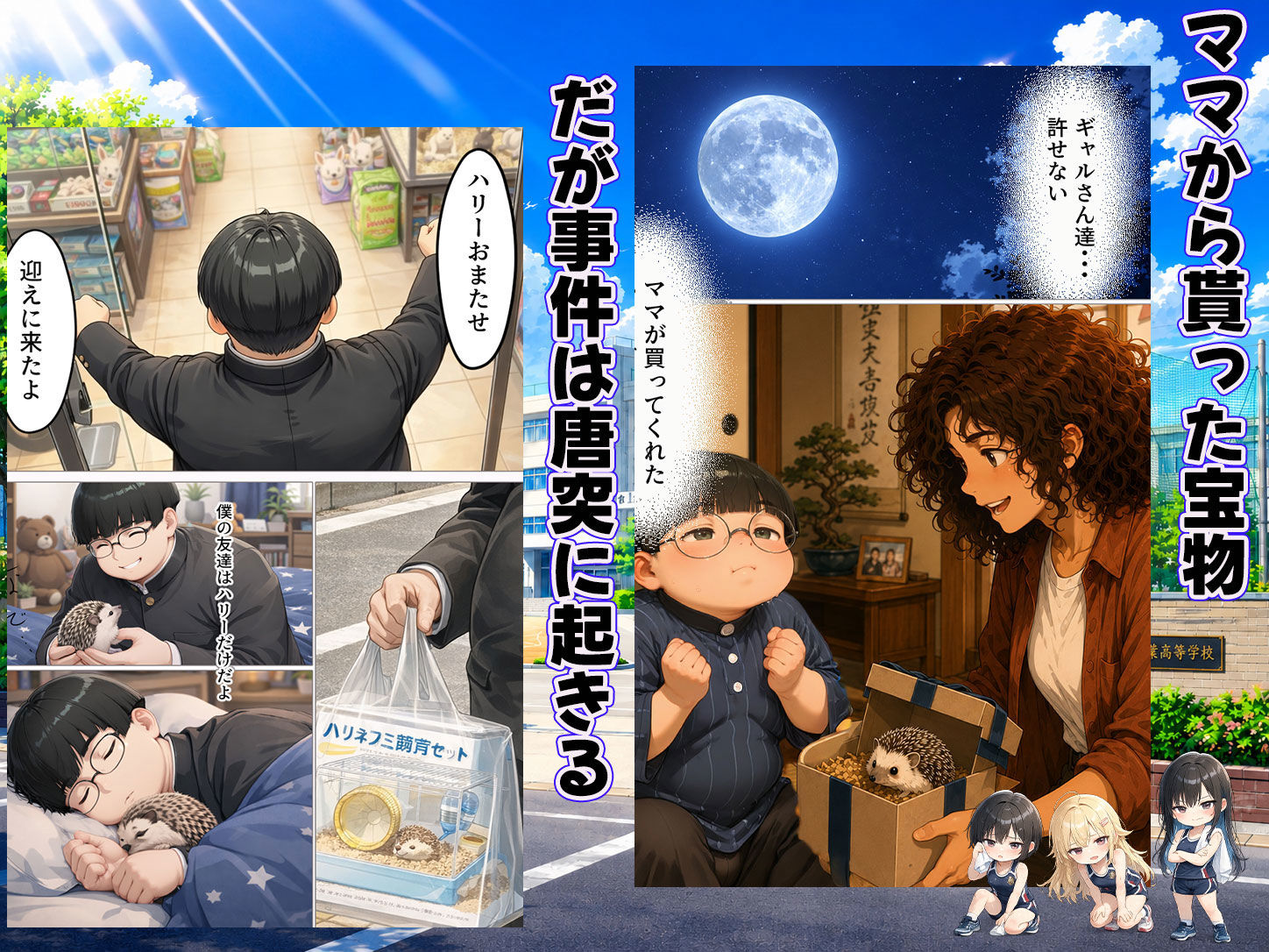 僕をいじめたギャルさん達に復讐する話ーリベンジ結衣編ー｜渋谷パン子 サンプル画像 3