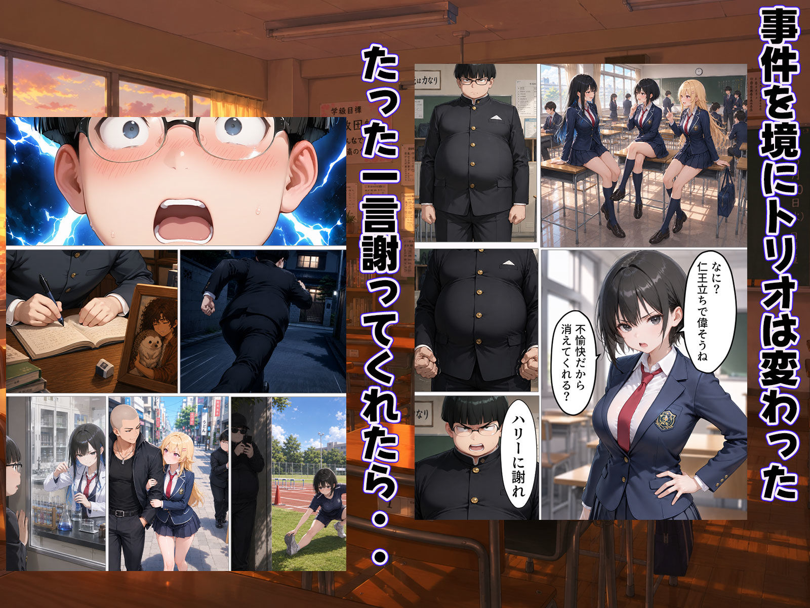 僕をいじめたギャルさん達に復讐する話ーリベンジ結衣編ー｜渋谷パン子 サンプル画像 4