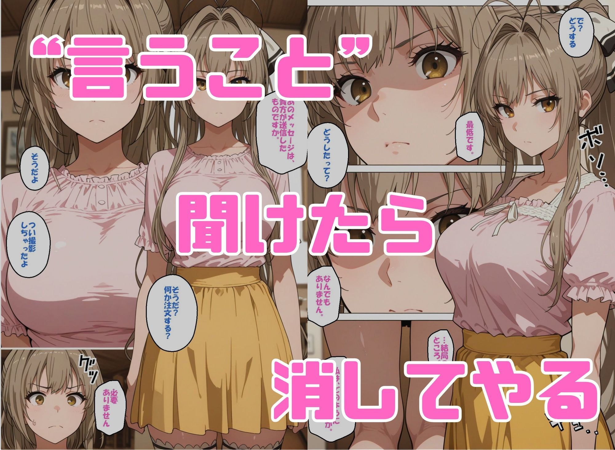 寝取られ女子 弱みをネタに支配された 千〇いすず｜アツバキ サンプル画像 2