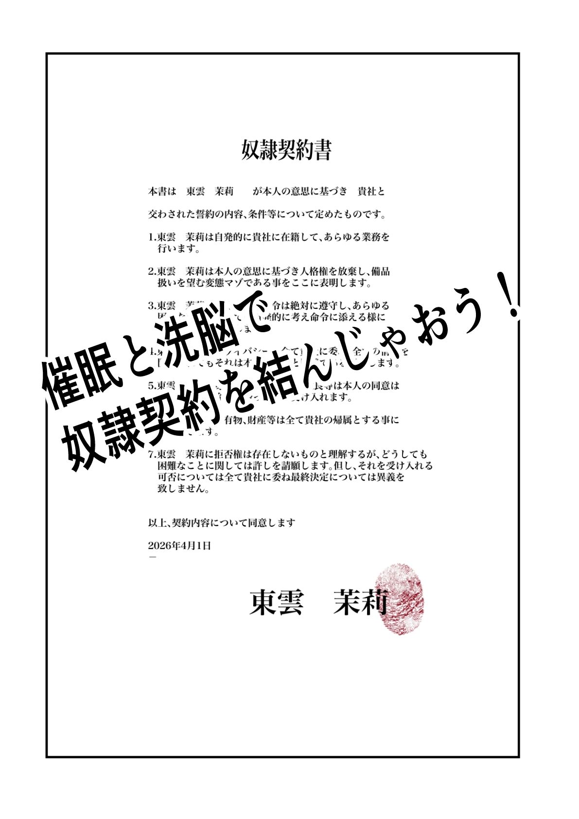 茉白ちゃんのお母さんの茉莉ちゃんで遊ぼう!〜●物併用催●奴●の作り方2〜 サンプル画像 5
