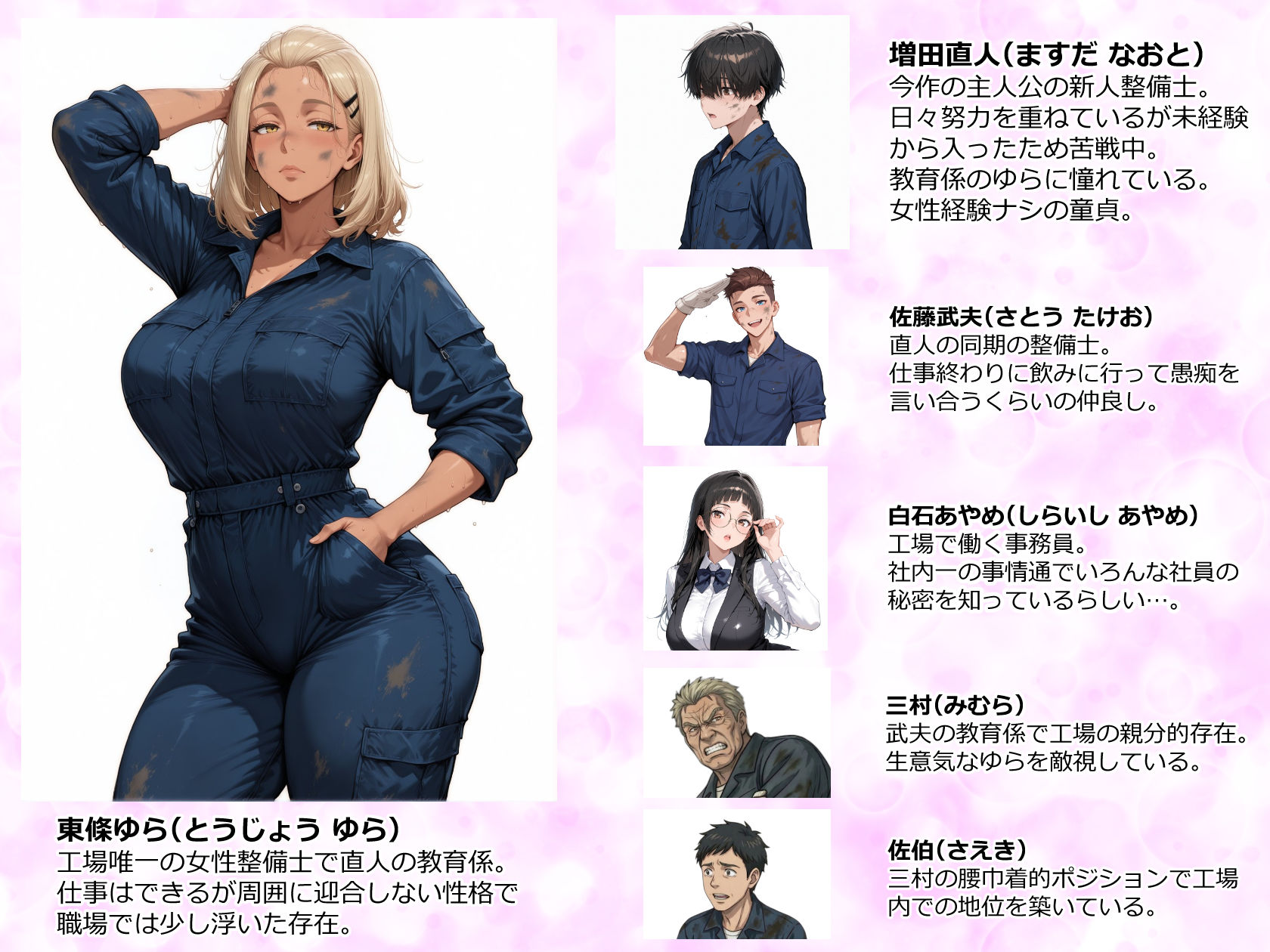 整備工場の爆乳ギャル先輩が実はエロ配信者だった話 〜新人整備士の俺だけが知る彼女の秘密〜｜人妻が薫る部屋