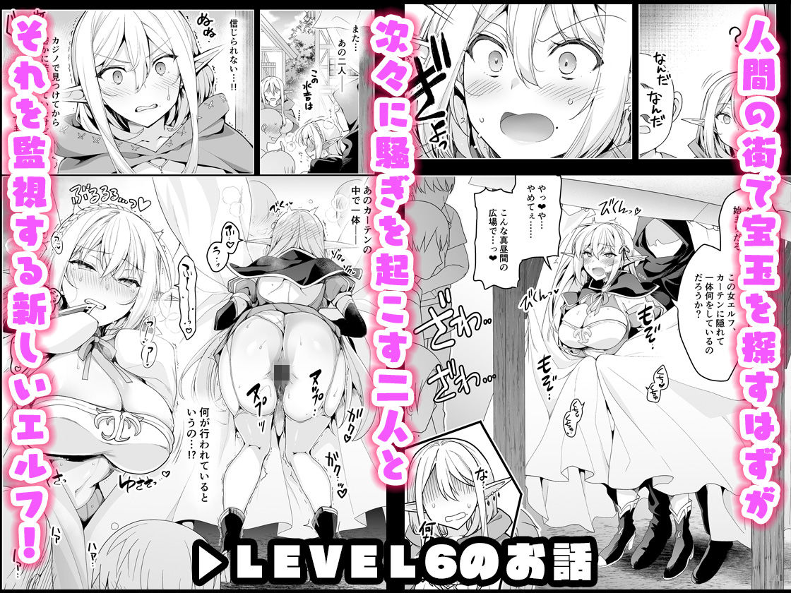 エルフに淫紋を付ける本 LEVEL:5〜8 総集編｜にのこや サンプル画像 4