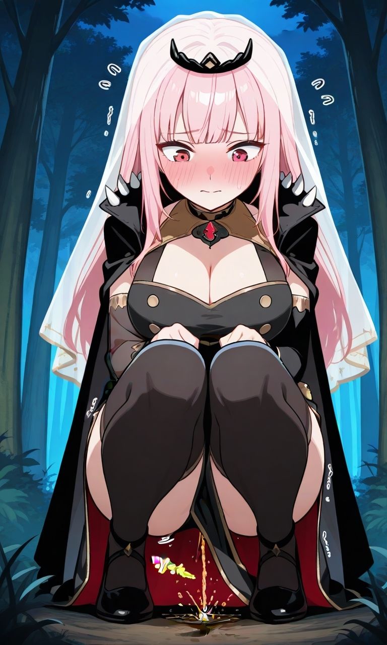 「く…化け物との忌み子なんていやぁ！！」Vtuber森カ◯オペがモンスター討伐で返り討ちにあって無理矢理異種姦されて妊娠させられちゃう話｜ぼすせんせい サンプル画像 2