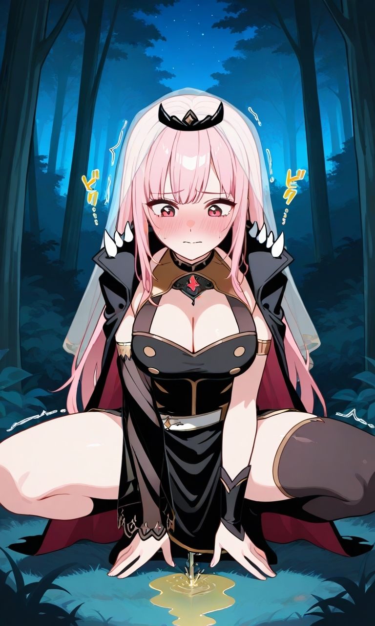 「く…化け物との忌み子なんていやぁ！！」Vtuber森カ◯オペがモンスター討伐で返り討ちにあって無理矢理異種姦されて妊娠させられちゃう話｜ぼすせんせい サンプル画像 3