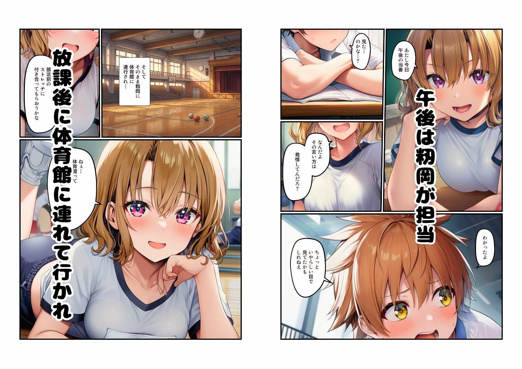 リトの性欲処理係は当番制 サンプル画像 8