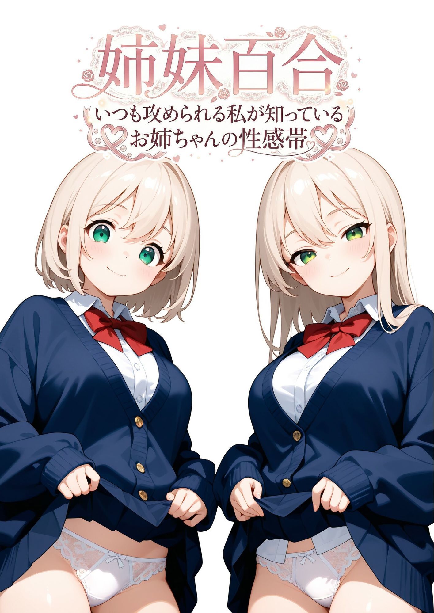 姉妹百合｜ukkripp サンプル画像 1