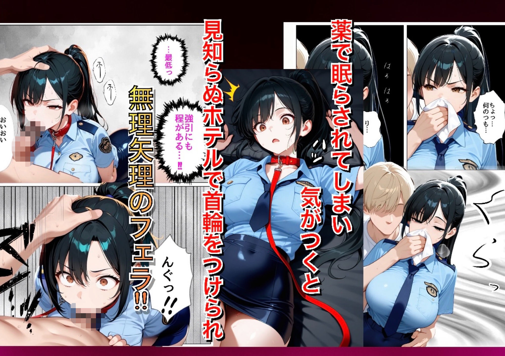 男嫌いな新卒警官を監×してマゾメス化させた結果｜ぐれーぞーん サンプル画像 4