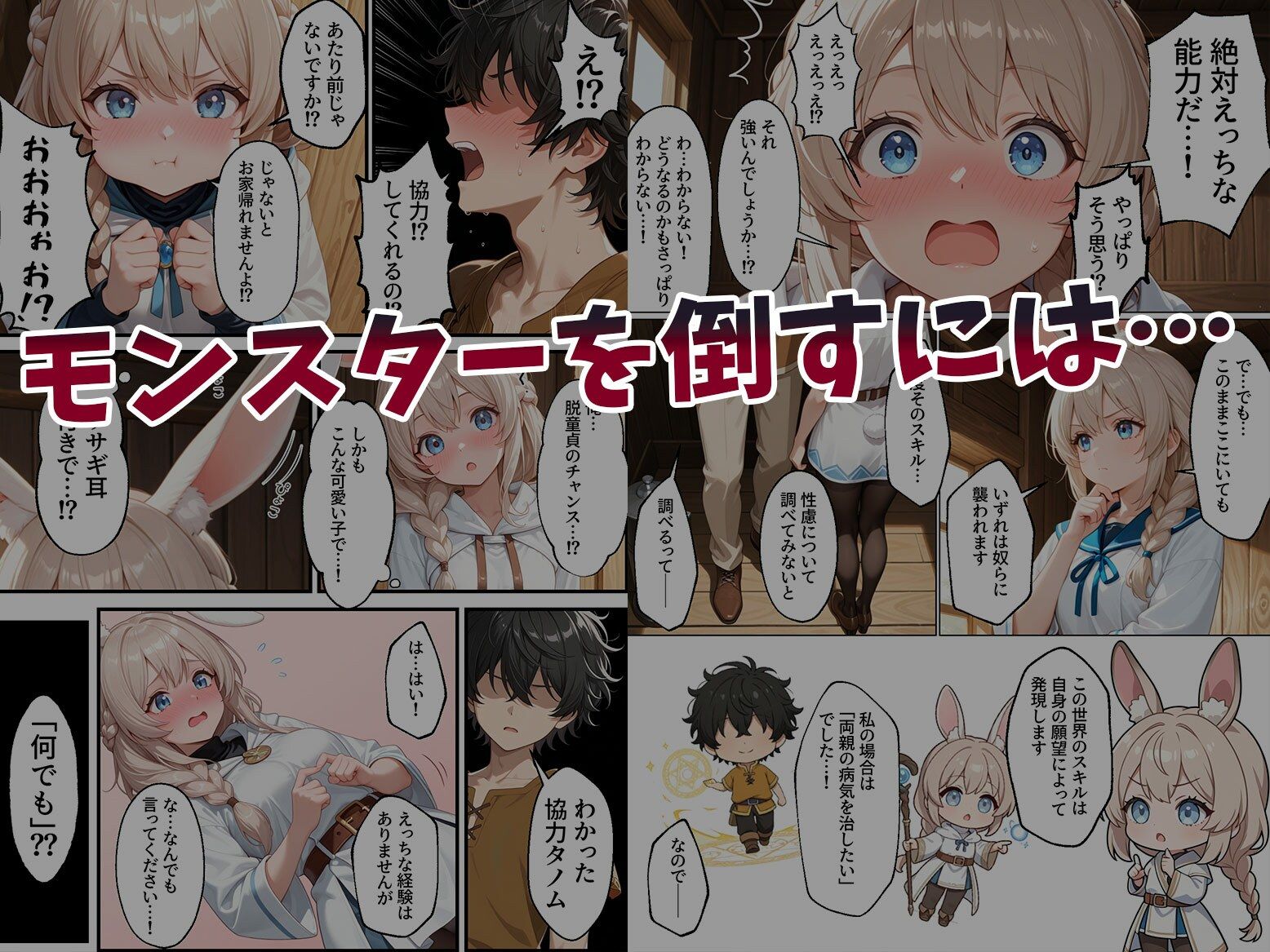 童貞転生 〜異世界転生した俺のスキルが性虜だった件〜|エロテロ本舗 サンプル画像 4