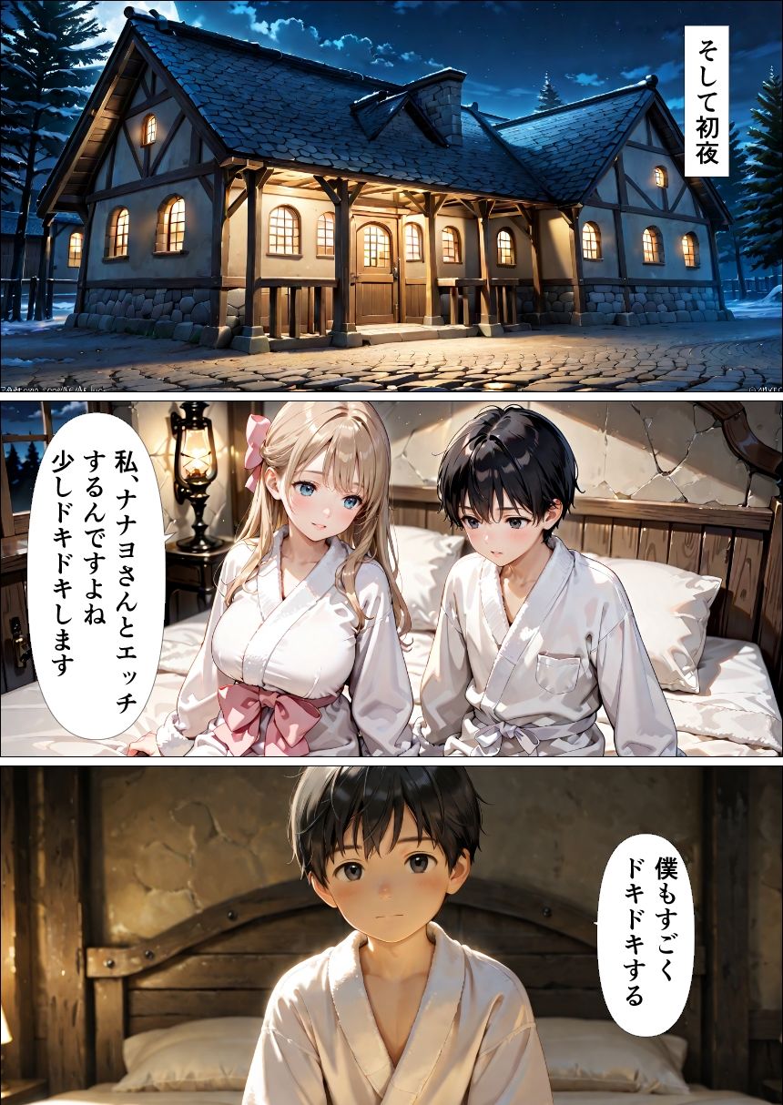 異世界で白魔導士さまとマジカルエッチ 初エッチと初夜見権 サンプル画像 8