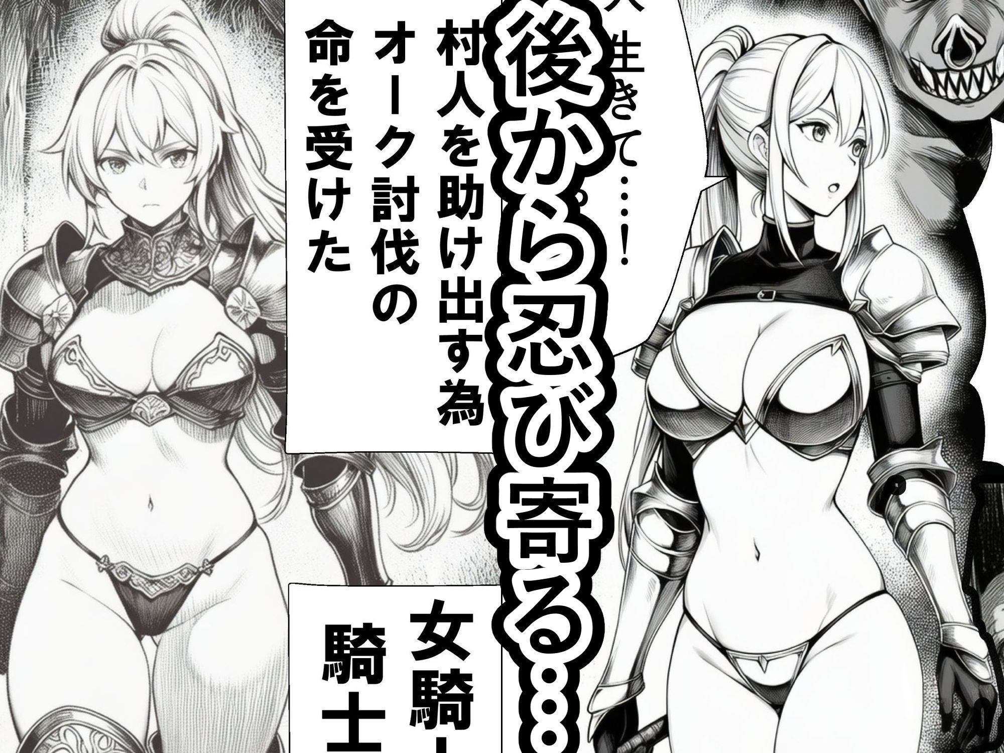 女騎士敗北―愛に堕ちる日―｜ぱこまる水産 サンプル画像 2