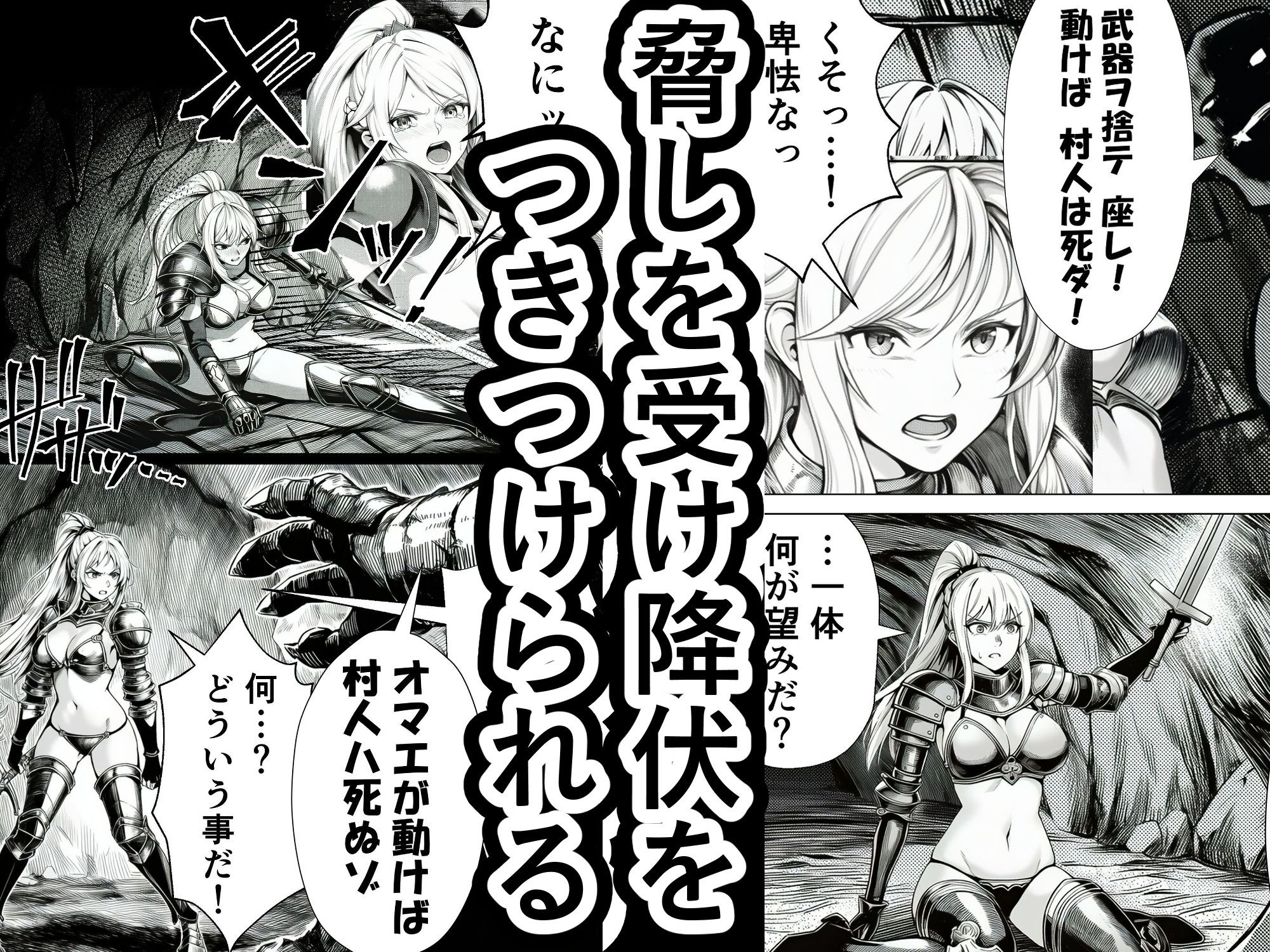 女騎士敗北―愛に堕ちる日―｜ぱこまる水産 サンプル画像 3