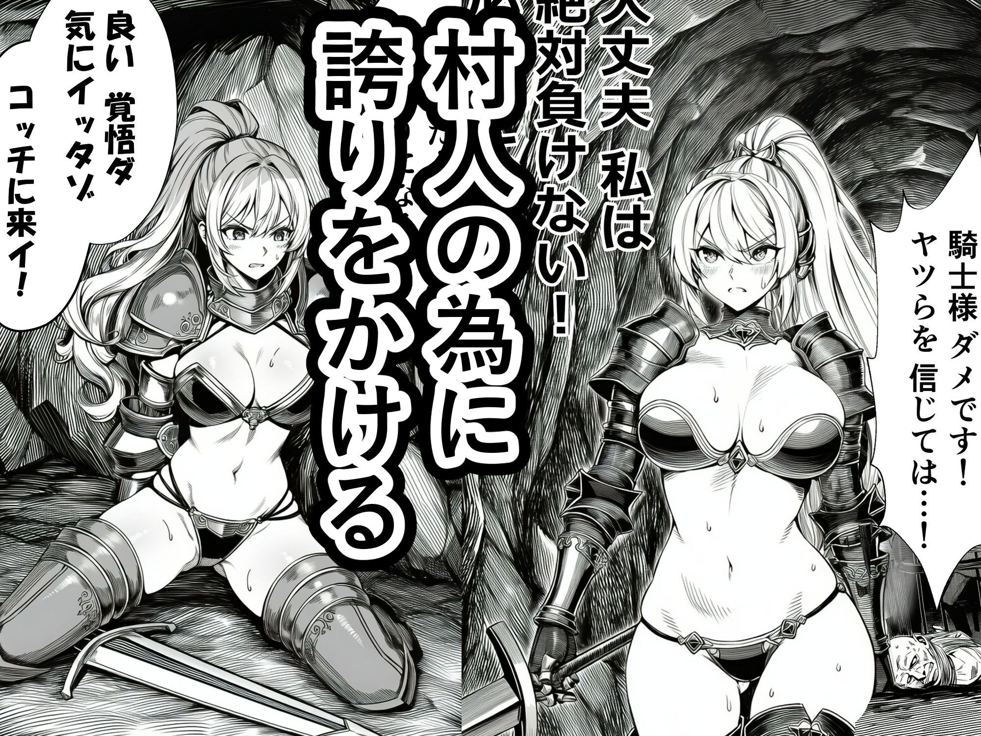 女騎士敗北―愛に堕ちる日―｜ぱこまる水産 サンプル画像 4