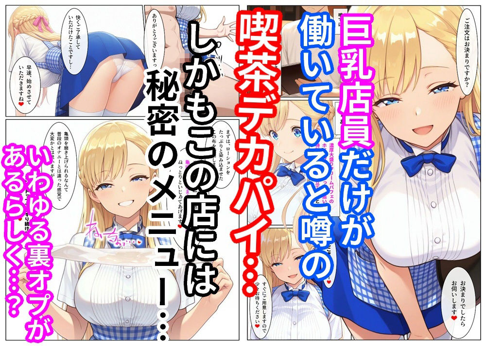 喫茶デカパイには裏オプがある サンプル画像 3