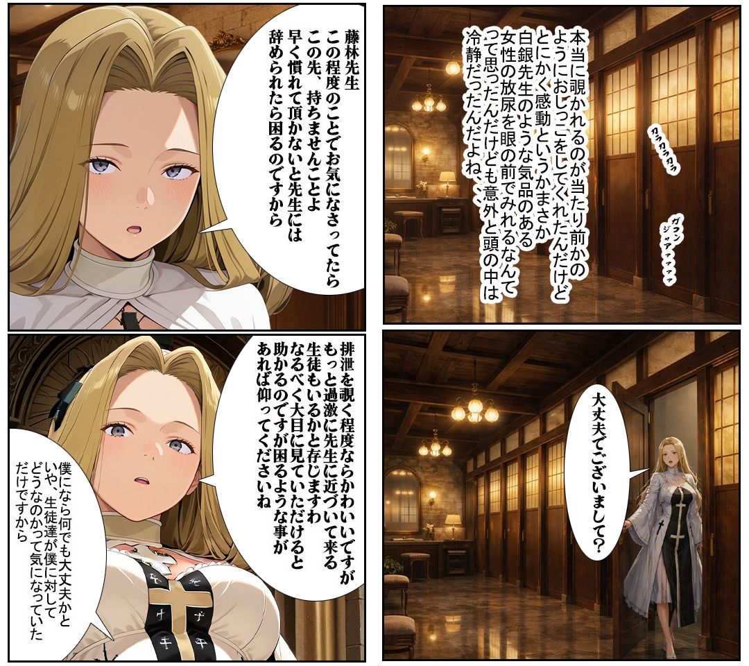 【汚パンツ女学園】  第3話美女だらけの学園の性感覚はぶっ飛んでいた｜ステイブルスト サンプル画像 5