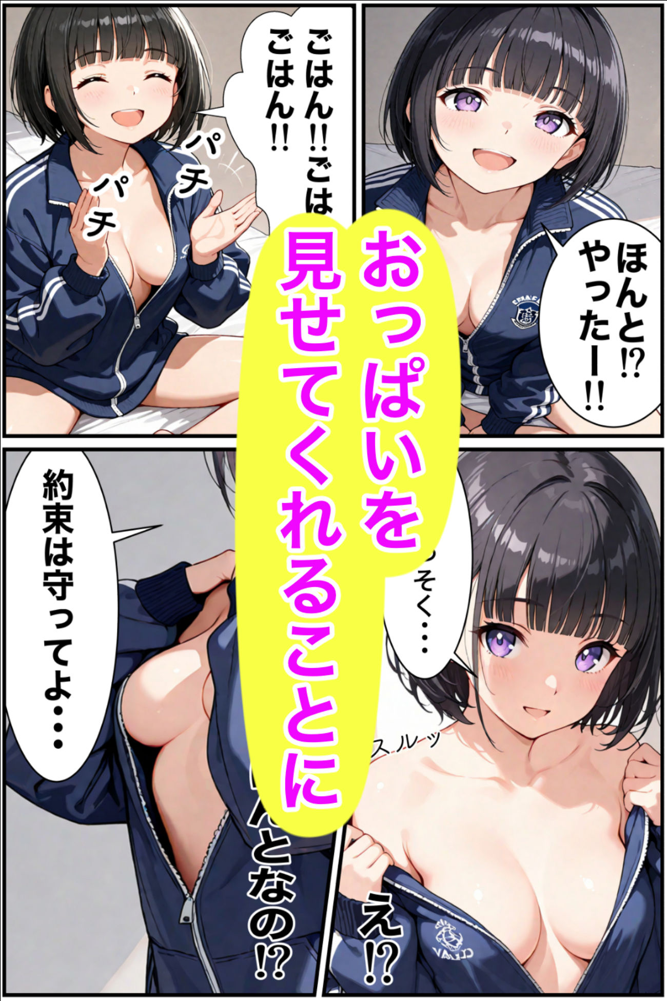 お金が無い隣人のお姉さんにご飯を作るためセックスすることに・・・｜ひなたぼっち サンプル画像 4