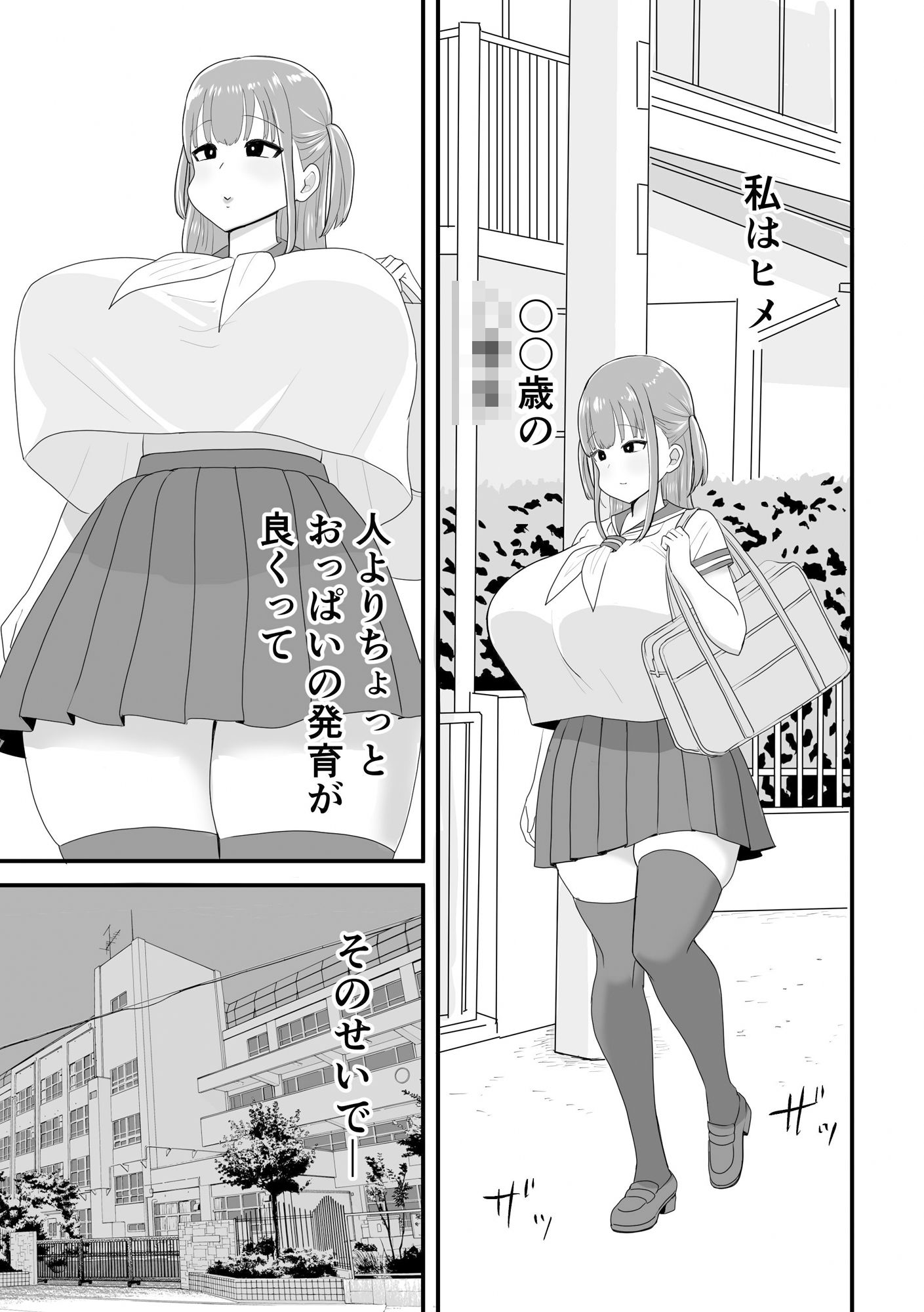 帰宅後、お兄ちゃんと。〜爆乳妹ヒメのストレス発散SEX〜 サンプル画像 2