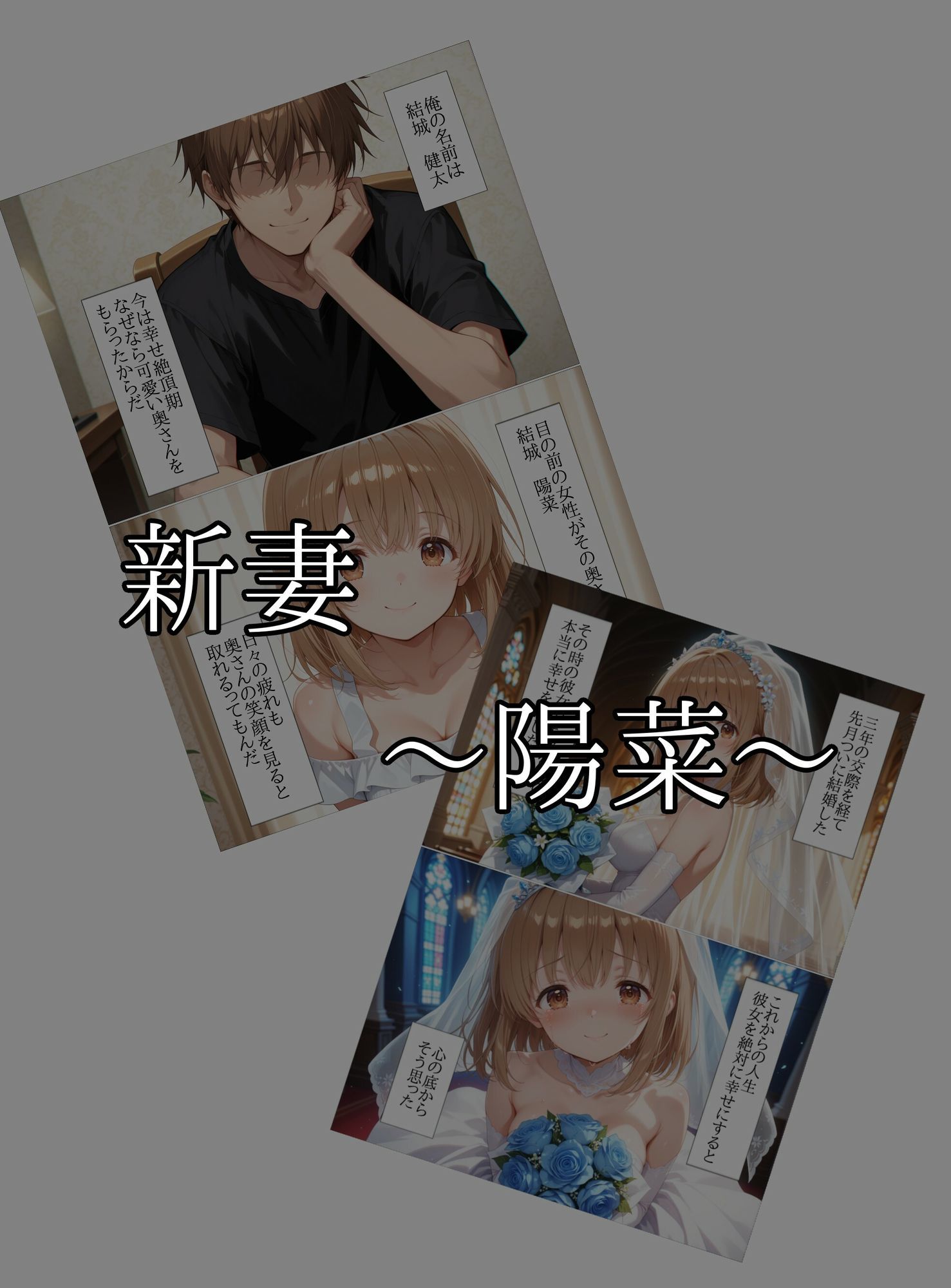 寝取られた新妻堕ちた胎｜隣人X サンプル画像 2