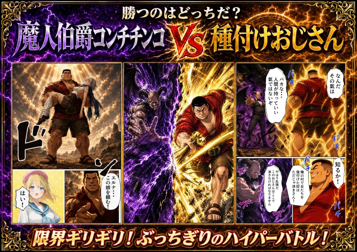 追放された種付けおじさん、辺境でハーレム悪徳領主になる第2巻｜竿役が種付けおじさんじゃないとヌケないんだが・・・ サンプル画像 6