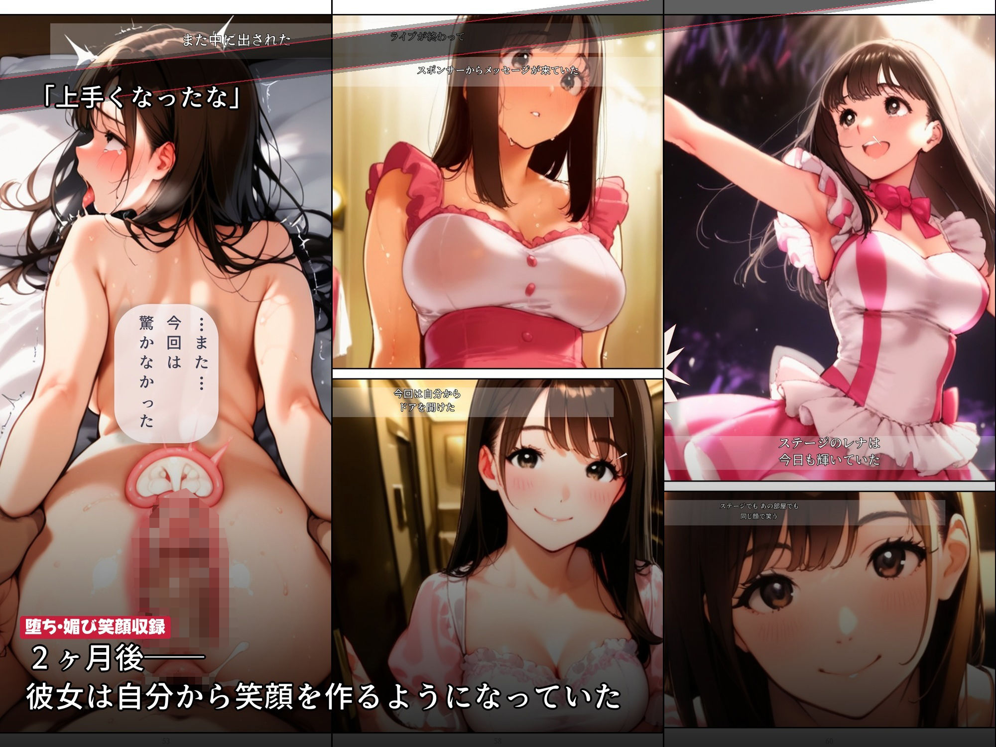 ライブ直後に枕営業をスポンサーに強要されたアイドルが2ヶ月後に媚び媚び笑顔になるまで サンプル画像 5