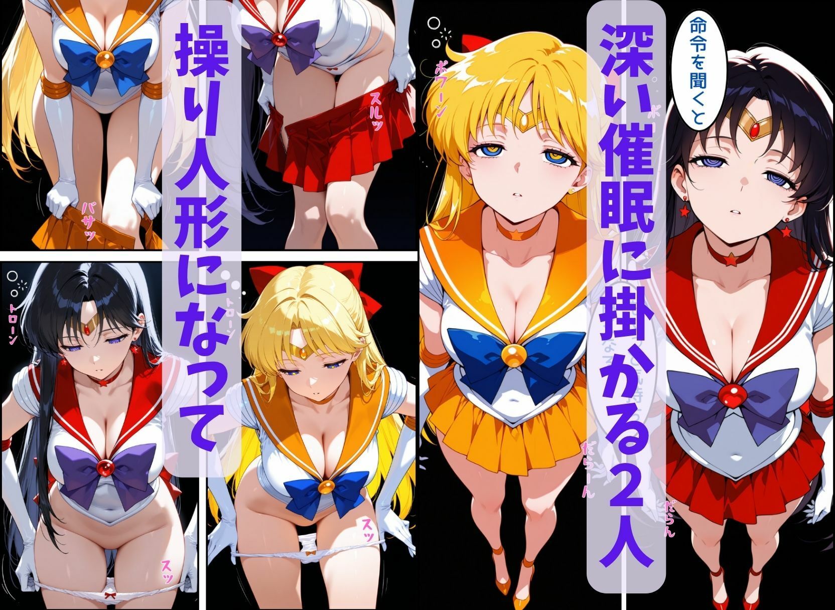 美少女催●セーラードール 〜セーラーヒロインは洗脳されて催●人形になる〜 サンプル画像 6