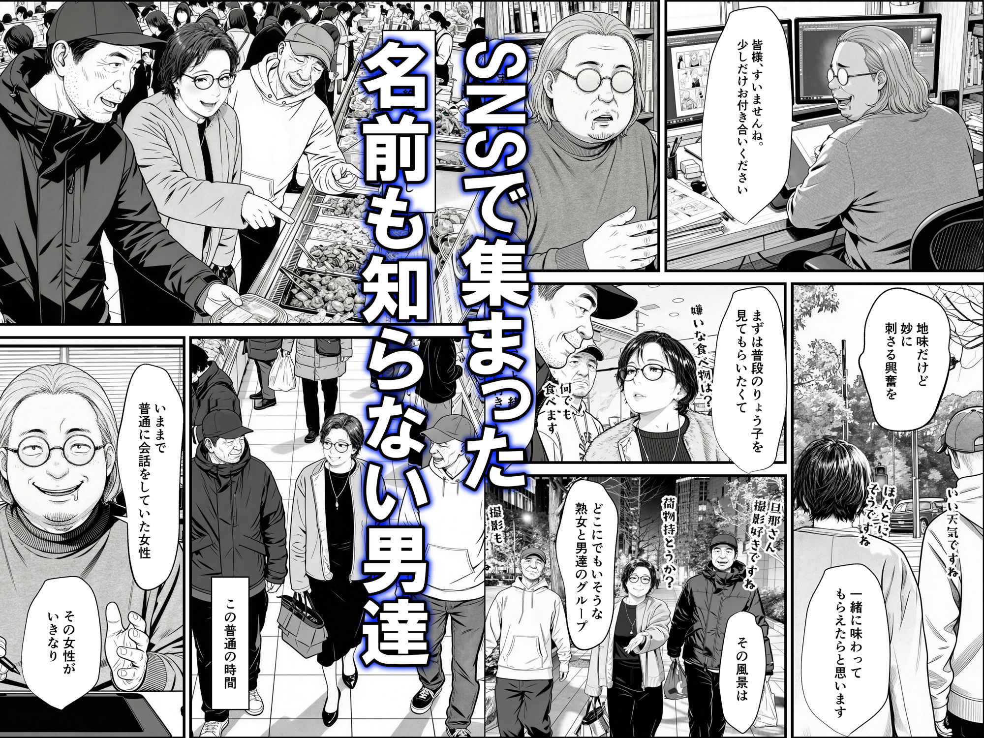 泥〇妻されるがママ（前編）｜いかみ サンプル画像 3