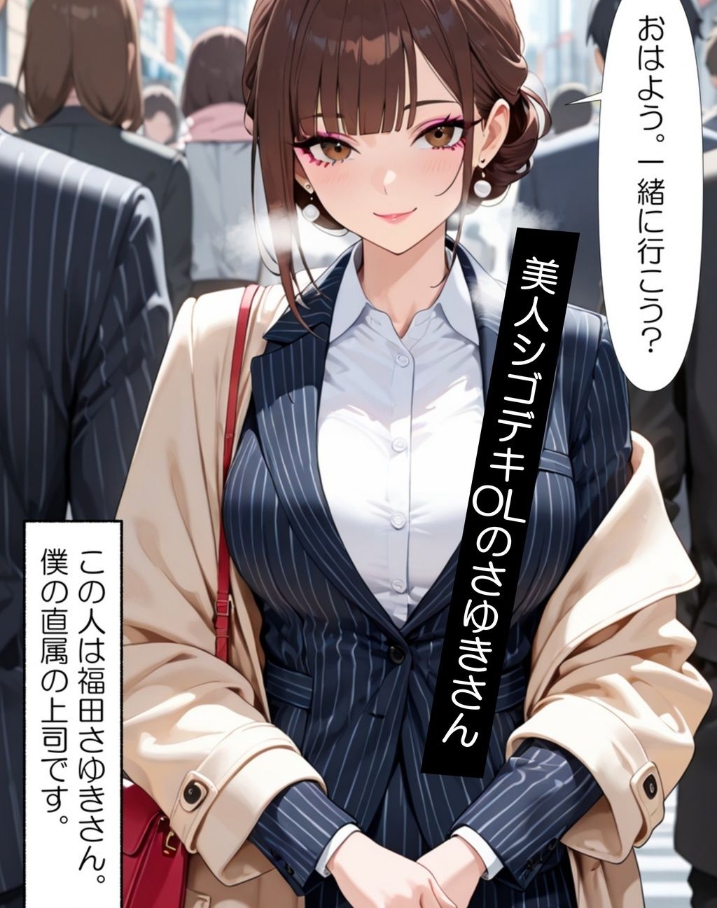 美人シゴデキOLが仕事できない若手を指導した結果…わたしのカラダを覚えさせちゃった話｜高嶺の苑 サンプル画像 1