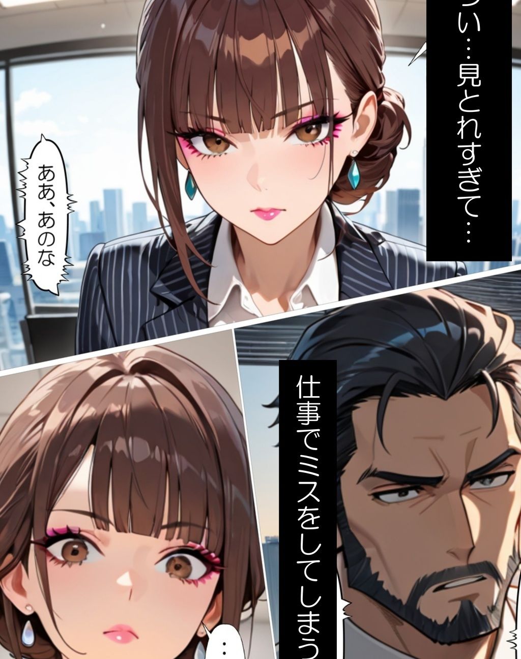 美人シゴデキOLが仕事できない若手を指導した結果…わたしのカラダを覚えさせちゃった話｜高嶺の苑 サンプル画像 3