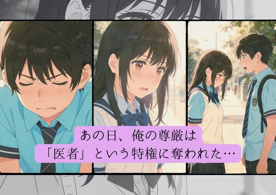 背徳の触診録 vol.1 〜若き研修医と剥がされる聖域編〜｜羞恥心Lab サンプル画像 1