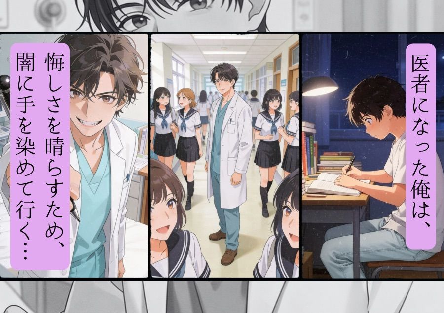 背徳の触診録 vol.1 〜若き研修医と剥がされる聖域編〜｜羞恥心Lab サンプル画像 2