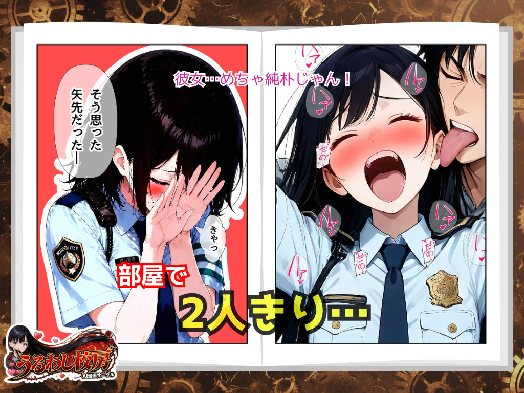 逮捕されても搾精ドールの女性警官に種付けするまで終わらない｜うるわし校房 サンプル画像 2
