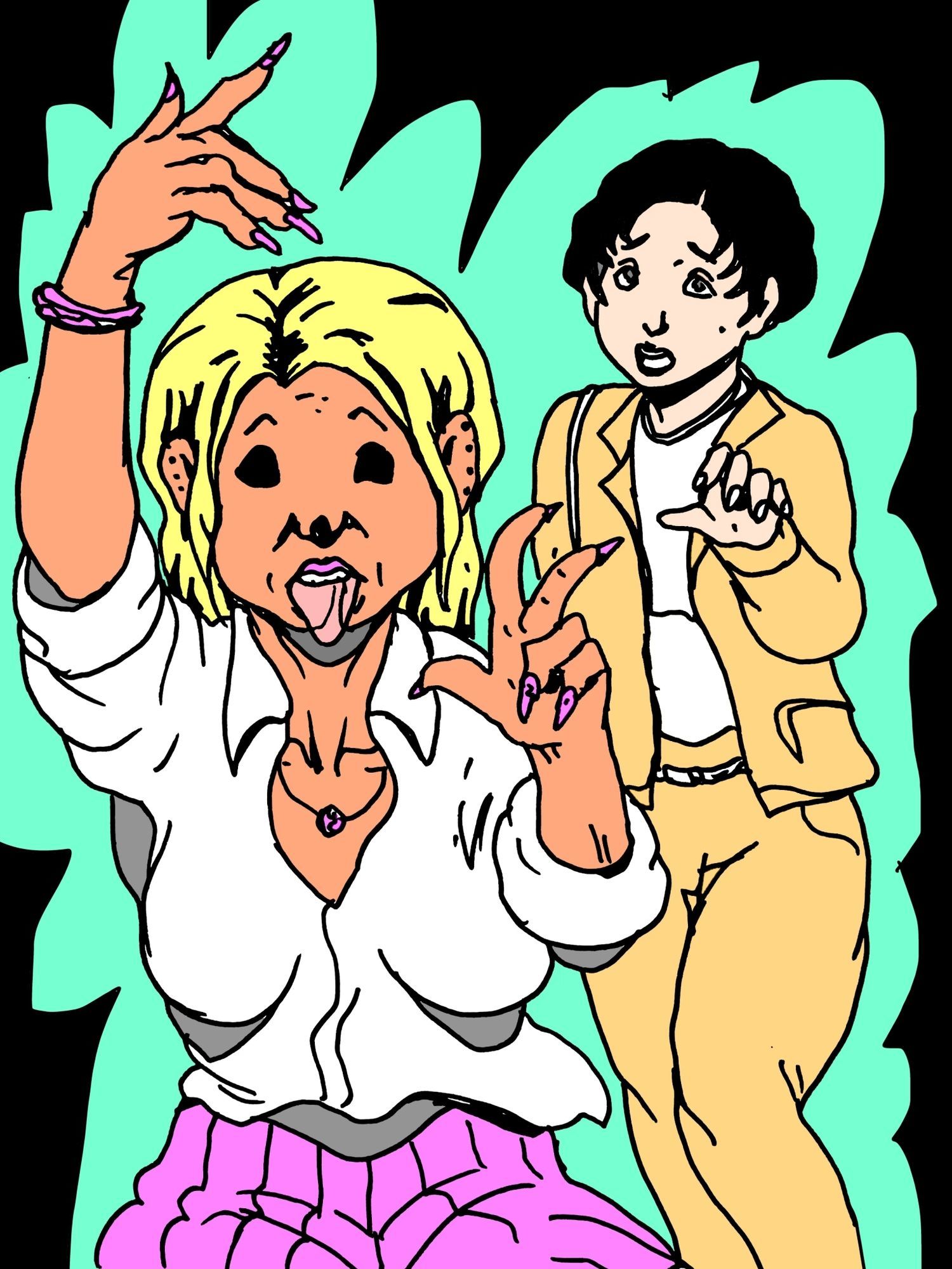 娘の尻拭いでオナニーさせられる人妻｜N-zumi-ha サンプル画像 1