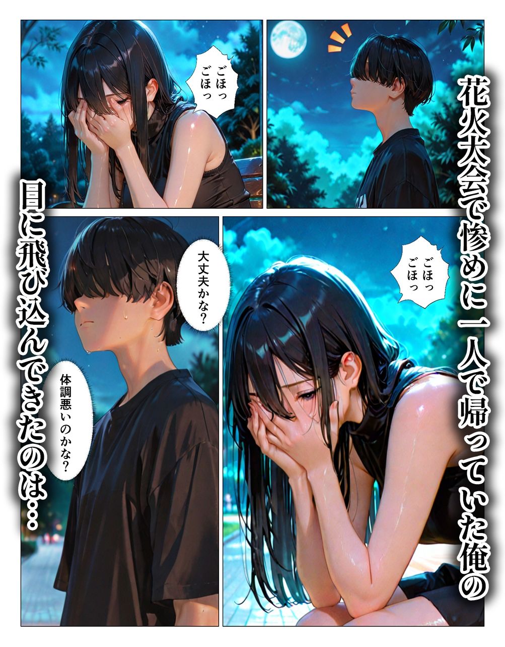 クール系お姉さんにお持ち帰りされた話｜フェチシズム サンプル画像 1