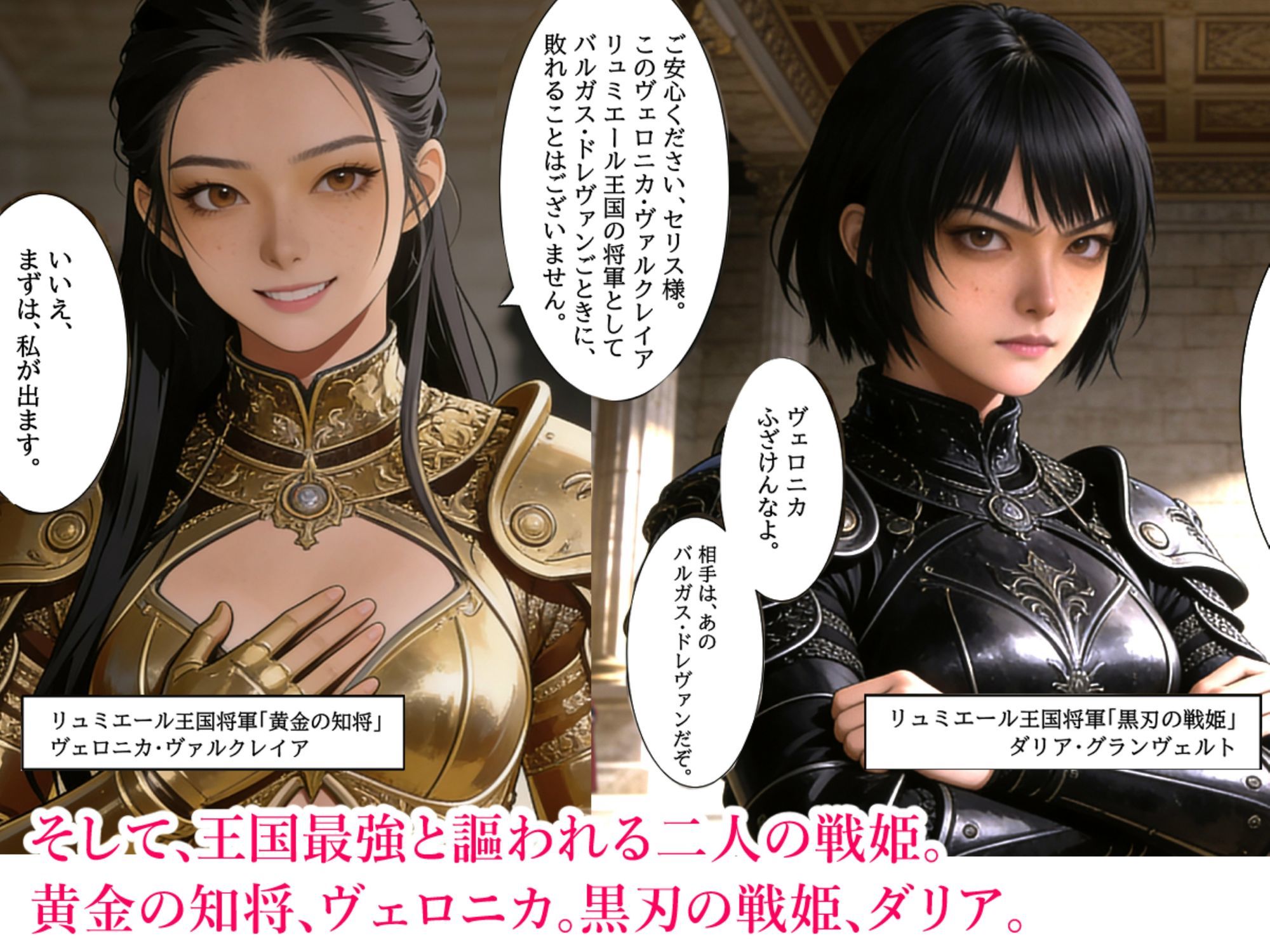 3戦姫、堕ちる｜いちごみかんドラゴンz サンプル画像 2
