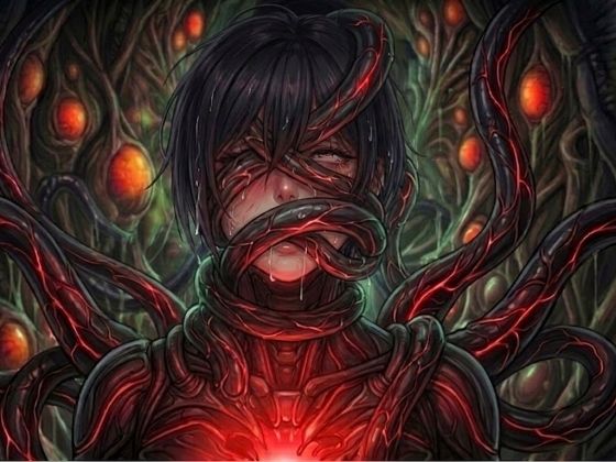 異形の雌奴●へと堕ちた兵士｜melt
