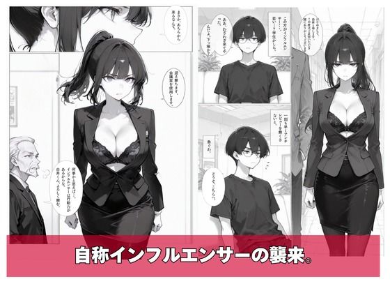 カスハラ対応専門社員しらいさんVoL.03 〜自称インフルエンサー編〜｜sacraちゃん サンプル画像 3