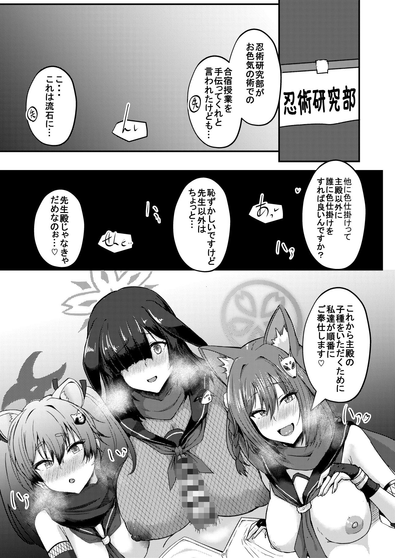-Bl○e Archive- Summary Book｜CICADA サンプル画像 8