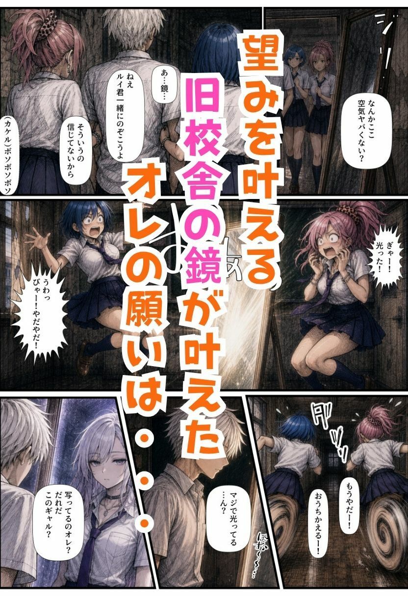 TSダウナーギャル!女体化した親友がメス堕ちして大量中出し搾精されたオレ|絵師まだら サンプル画像 3