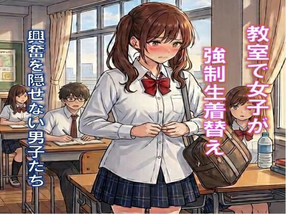 教室で女子が強●生着替え。興奮を隠せない男子たち｜CMNFリアリズム