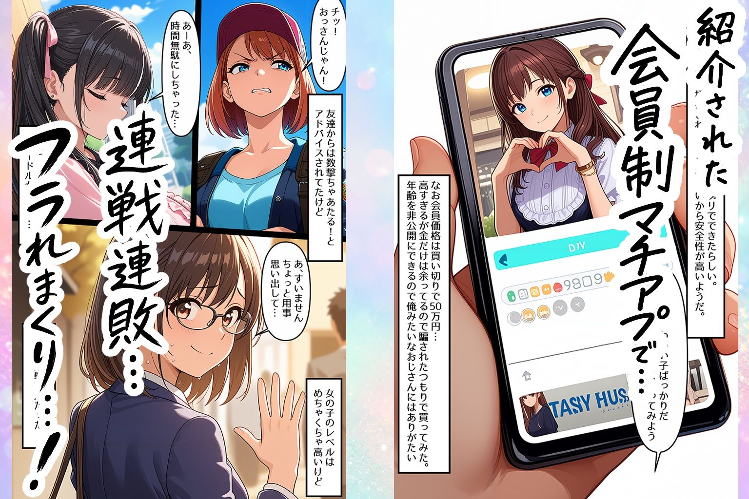 会員制のマチアプやったらギャルが釣れました！｜ゆっちAIA サンプル画像 2