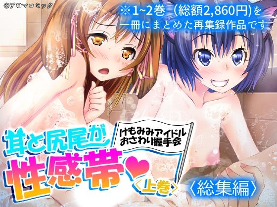 耳と尻尾が性感帯・けもみみアイドルおさわり握手会  ＜総集編＞｜アロマコミック