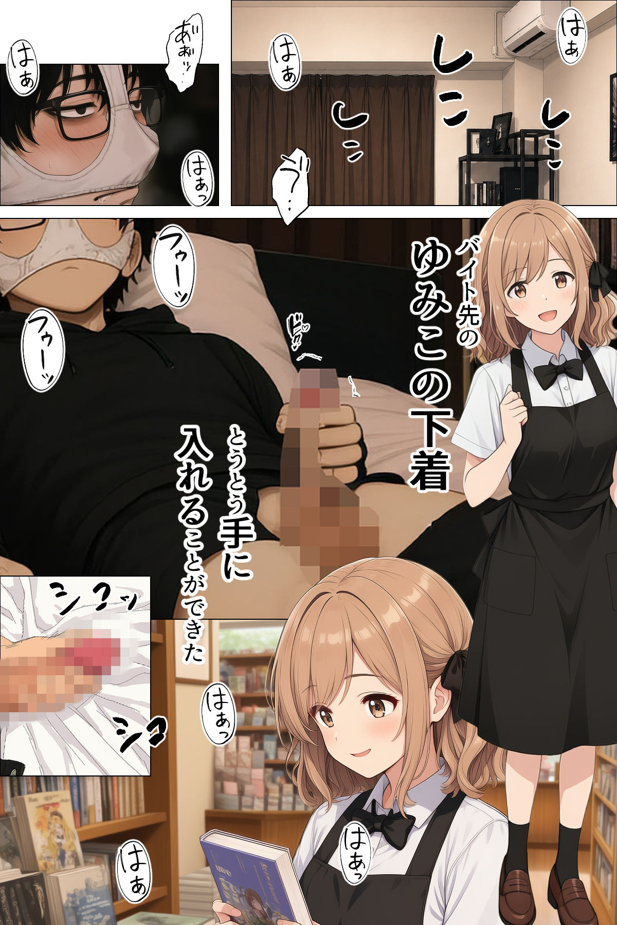 【漫画】下着泥棒の末路｜日替わりさん サンプル画像 6