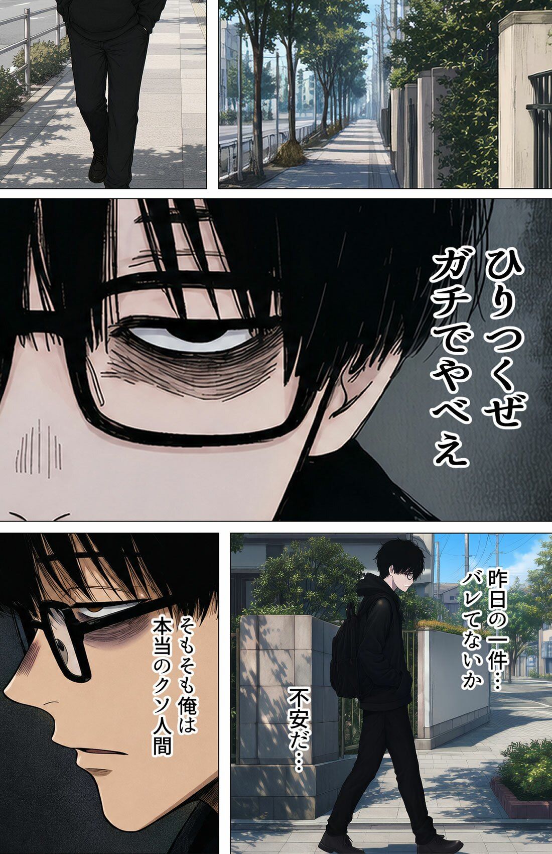 【漫画】下着泥棒の末路｜日替わりさん サンプル画像 8